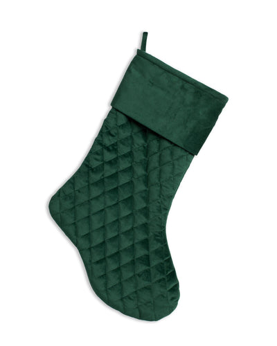 Green Quilted Stocking - Royal Standard