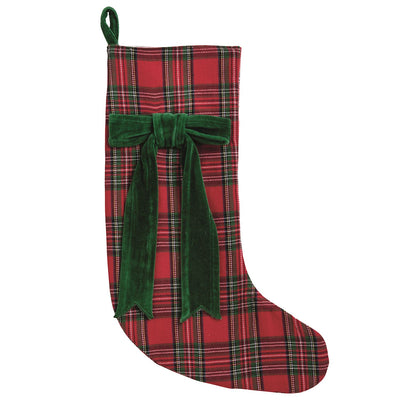 Pattern Christmas Stocking - Mud Pie