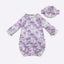 Purple Bows Gown & Bow Set – Clover Cottage