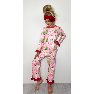 Pink Holiday Lounge Wear - Clover Cottage