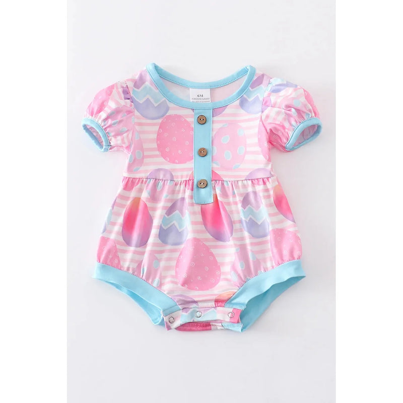 Striped Egg Print Bubble