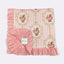 Pink Portrait Ruffle Minky Blanket - Clover Cottage