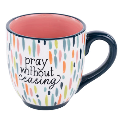 Colorful Pray Without Ceasing Coffee Mug - Glory Haus