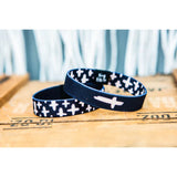 Black and White Cross KIDS Stretch Bracelet - Kingfolk Co