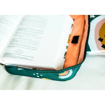 Spring Showers Mini Rainbows Bible Cover - Kingfolk Co