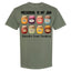 Preschool Is My Jam Hannah's House Academy - Comfort Color TShirt- Moss