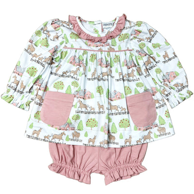 Horse and Foal Bloomer Set - Ishtex
