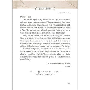 Jesus Listens - Daily Devotional Prayers