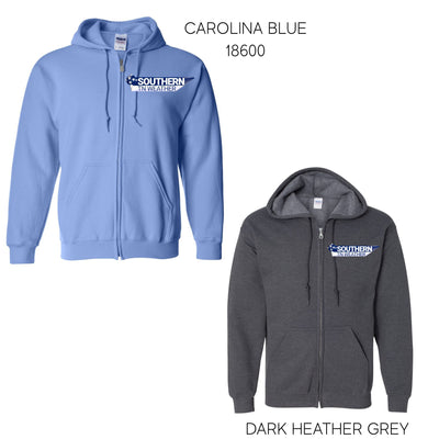 Southern TN Weather - Full Zip Hoodie Embroidered