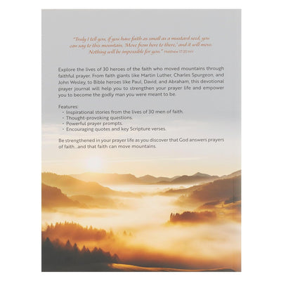 Men of Faith: Devotional Prayer Journal