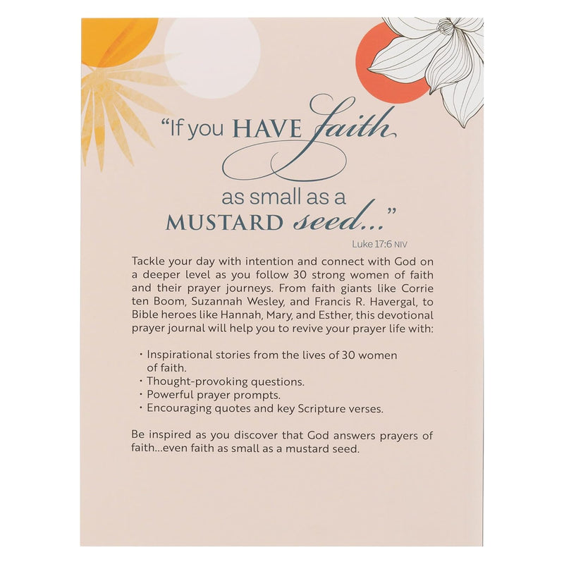 Women of Faith: Faith Like a Mustard Seed Devotional Prayer Journal