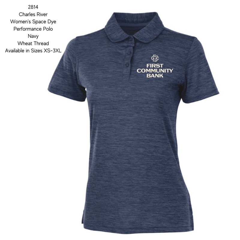 FCB Charles River Women's Polo