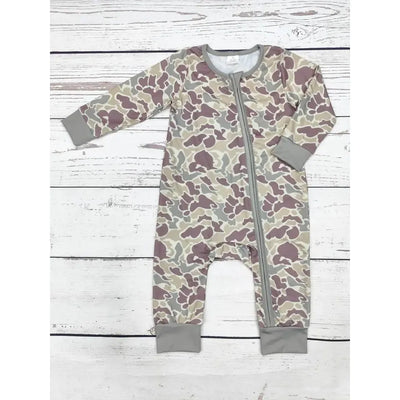 Baby Camouflage Print Sleeper