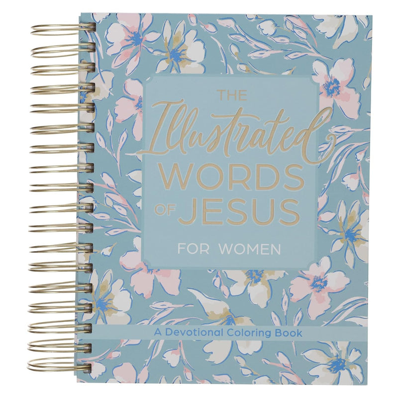 The Illustrated Words of Jesus for Women: A Devotional Coloring Book
