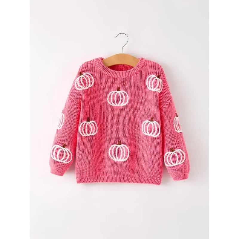 Pumpkin Knit Sweater