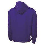 Youth Purple - Pack-N-Go Pullover - Charles River