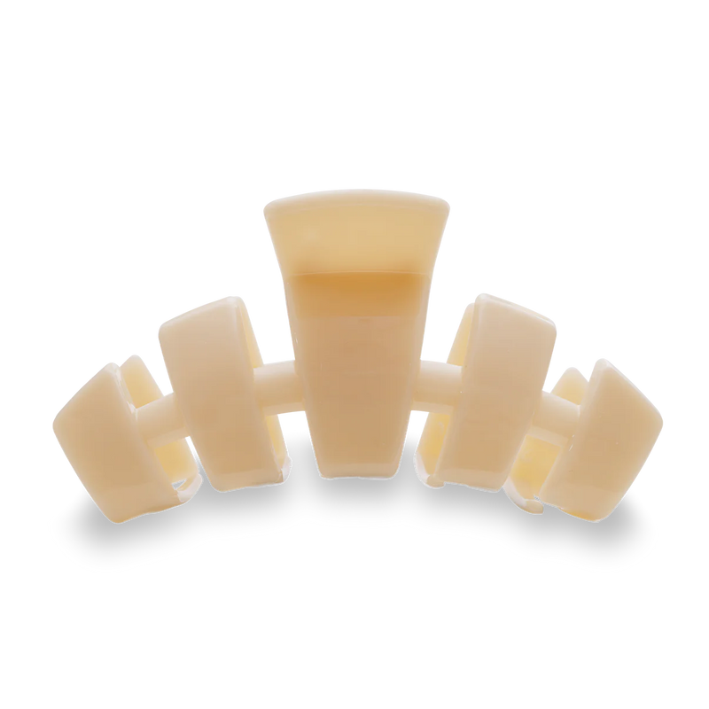 Classic Almond Beige Hair Clip - Teleties