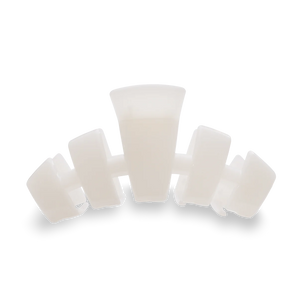 Classic Coconut White Hair Clip - Teleties