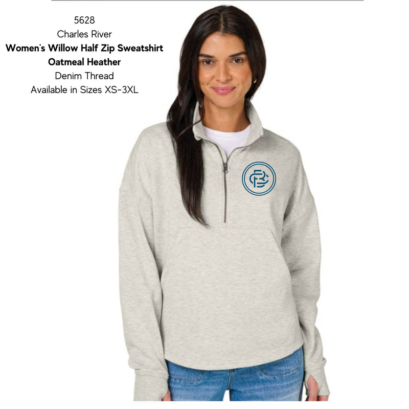 FCB Charles River Half Zip Sweatshirt