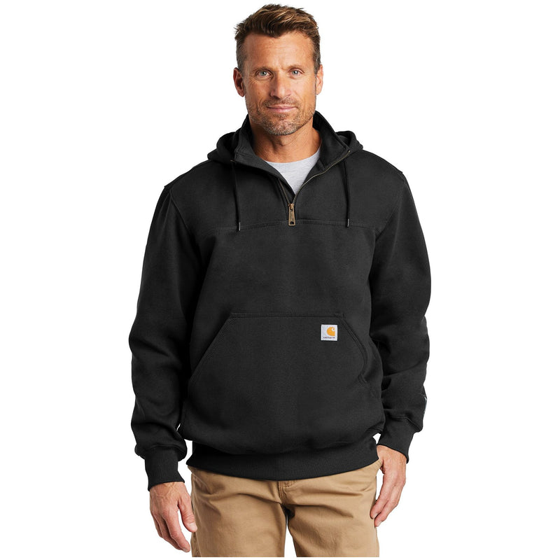 JKL/SPS Carhartt Rain Defender Paxton Heavyweight Hooded Zip Mock Sweatshirt - CT100617