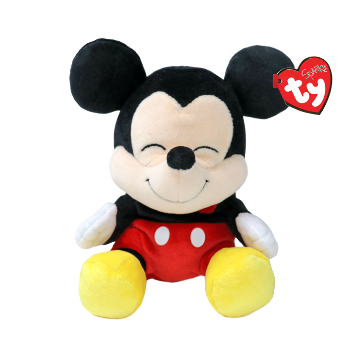 Mickey Mouse - Floppy - TY Beanie Baby