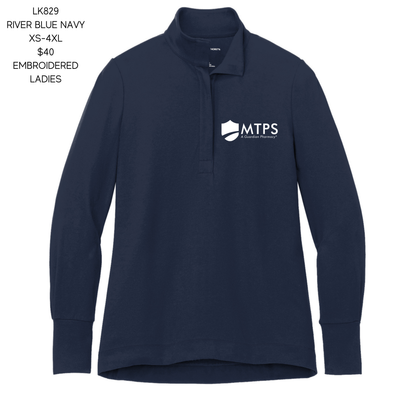 MTPS Port Authority® Women's Fairway Stretch 1/4-Zip- Embroidered