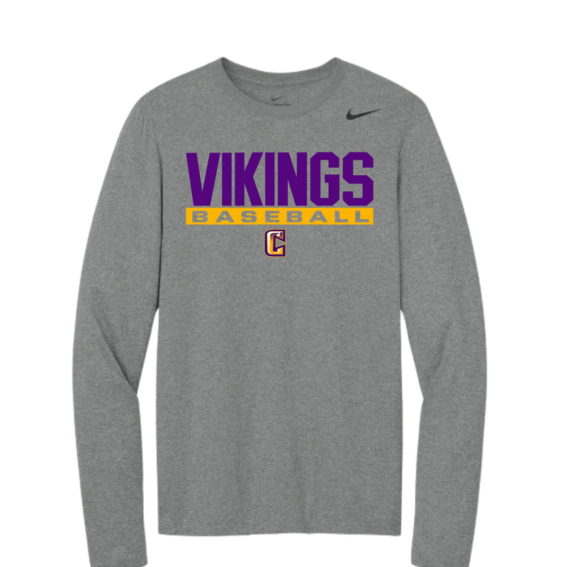 NEW Baseball Nike Long Sleeve rLegend Tee- Printed- NKHQ4550