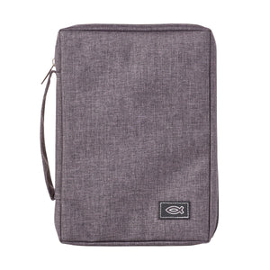 Gray Bible Cover