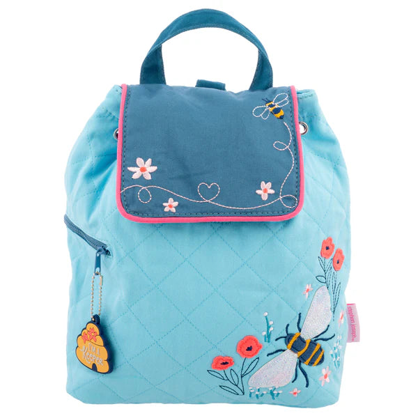 Bee Quilted Backpack - Stephen Joseph