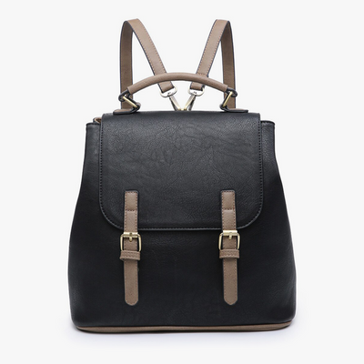 Black Brooks Backpack - Monogrammable