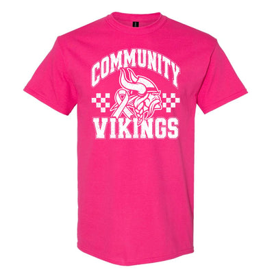 Community Schools Breast Cancer Awareness Tee
