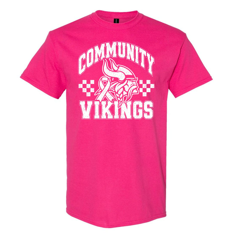 Community Schools Breast Cancer Awareness Tee