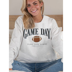 Game Day Football - Simply Southern Crewneck Sweatshirt