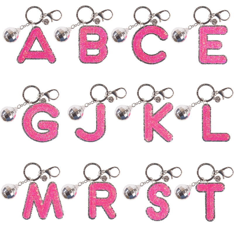 Disco Keychain - Alphabet
