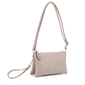 Parker's Favorite Daily Wristlet to Crossbody - Taupe - Monogrammable