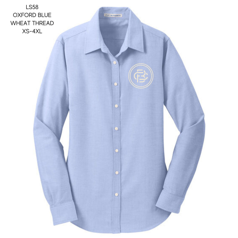 FCB Port Authority® Women's SuperPro™ Oxford Shirt