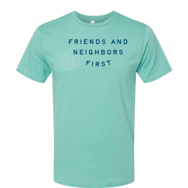 FCB Friends and Neighbors First - Printed Tee Shirt