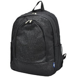 Black Glitter Canvas Backpack - NGIL