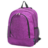 Purple Glitter Canvas Backpack - NGIL
