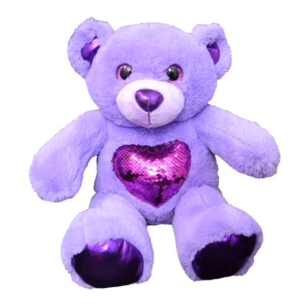 Glitz the Purple Bear - Build a Stuffy