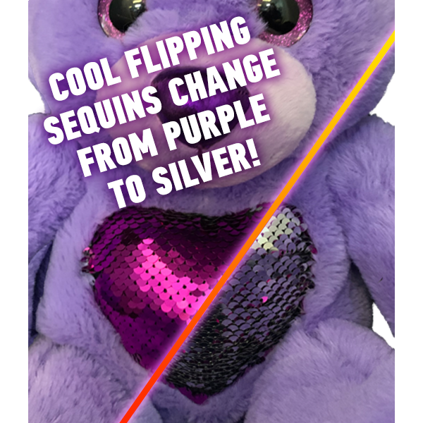 Glitz the Purple Bear - Build a Stuffy