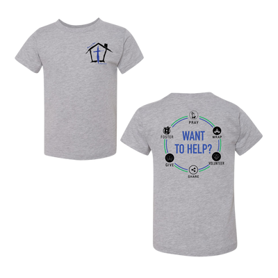 Homes of Hope- Want To Help? Tshirt