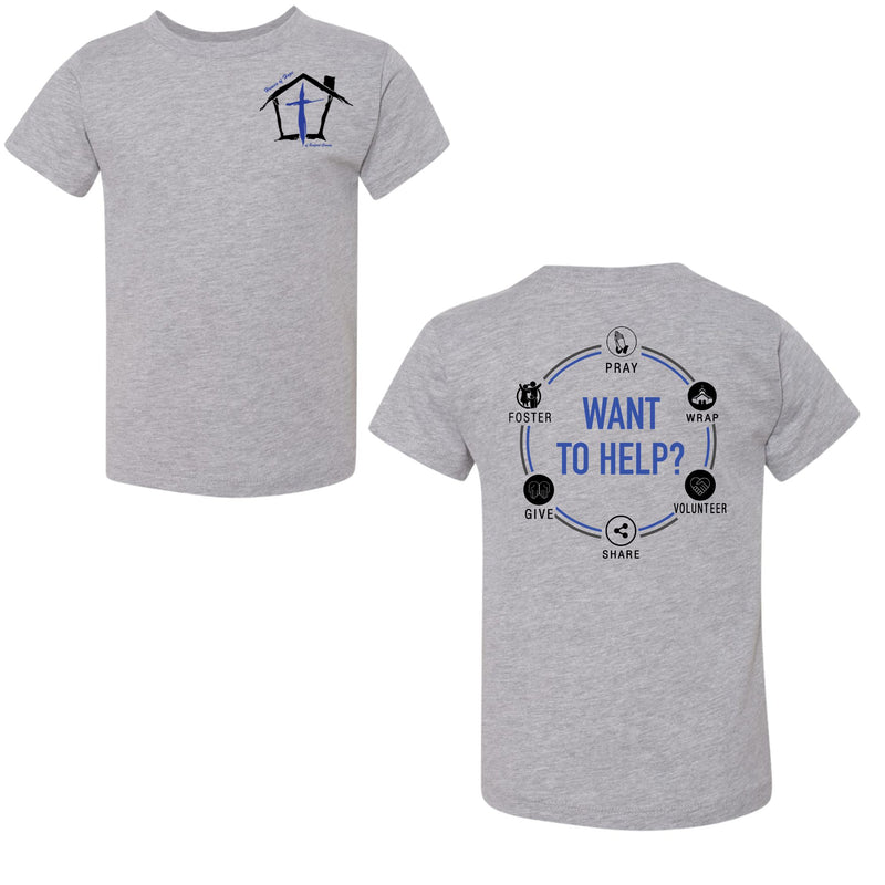 Homes of Hope- Want To Help? Tshirt