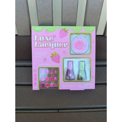 Luxe Lacquer, Strawberry- Hot Focus