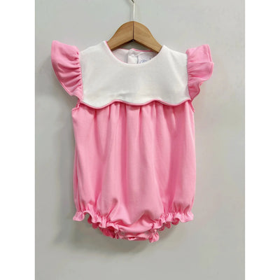 Newborn Pink Millie Bubble - Monogrammable