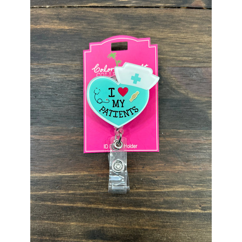 I Love My Patients ID Badge Reel