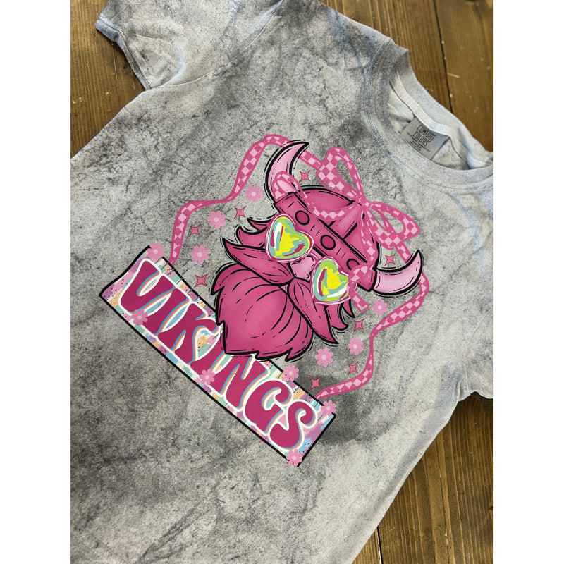 Groovy Colorful Vikings Colorblast Tee