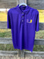 Purple Mens Nike Polo with Embroidered U