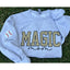 Magic Baseball Glitter Embroidered Sweatshirt