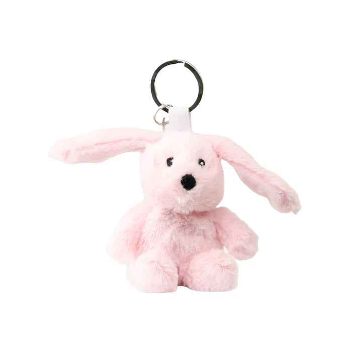 Pink Bunny Key Ring - Warmies Brand